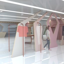 MNG shop, Retail design. Un proyecto de Diseño de interiores de Eva Marin - 21.07.2014