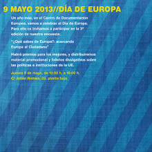 Europe Day. Un proyecto de Diseño gráfico y Tipografía de Óscar Treviño - 26.07.2014