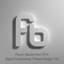 Florent Bastide - demoreel 2014. Un proyecto de Motion Graphics, 3D, Animación y Post-producción fotográfica		 de Florent Bastide - 27.07.2014