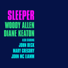 Sleeper. Un proyecto de Cine, vídeo, televisión, Diseño gráfico y Tipografía de Óscar Treviño - 27.07.2014
