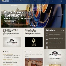 Planificación de la estructura y los contenidos de la nueva página web de Casino Mediterráneo. Br, ing & Identit project by Verónica Batllés Fernández - 05.14.2013