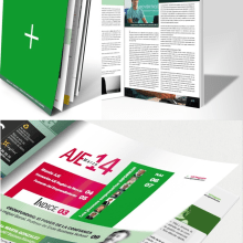 Revista Aje. Un projet de Design  , et Conception éditoriale de MIGUEL RODRIGUEZ - 30.07.2014