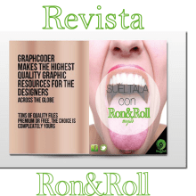 Campaña Rock&Roll (mojito) Revista. Advertising project by Nitzia Venegas Torres - 08.04.2014