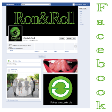Campaña Ron&Roll (mojito) Facebook. Een project van  Reclame van Nitzia Venegas Torres - 04.08.2014