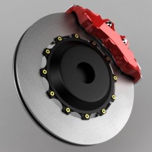 Car Brake Disk. 3D, and Animation project by Iván Soler Rebolo - 08.04.2014