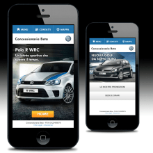 Volkswagen Dealerweb. Een project van UX / UI, Interactief ontwerp y Webdesign van Francesco Borella - 05.08.2014