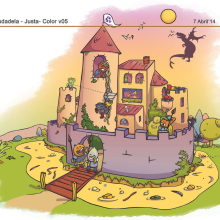 Restaurante La Ciudadela. Un proyecto de Ilustración tradicional y Diseño de personajes de Herbie Cans - 31.05.2014