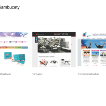 Ejemplos de páginas web. Web Design projeto de Belen Sambucety - 11.08.2014