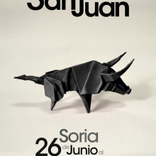 Cartel Fiestas de San Juan de Soria. Design, Publicidade, Fotografia, e Design gráfico projeto de Paloma G - 12.08.2014
