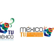 Logo MéxicoTV. Br, ing & Identit project by Enrique Ortiz García - 08.13.2014