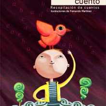Portada + ilustraciones para libro de relatos. Un proyecto de Ilustración tradicional y Diseño editorial de Fernando Martínez - 13.08.2011