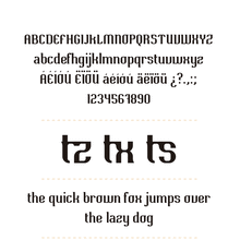 ZATI (proyecto para el curso "Tipos con Clase"). Tipografia projeto de Tania Quindós - 17.08.2014