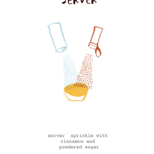 Pastéis de Belém's recipe (Magazine illustration). Ilustração tradicional projeto de Paloma Corral - 18.08.2014