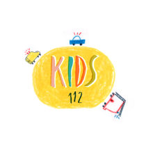 Kids 112 (Branding). Traditional illustration, Br, ing, Identit, and Web Design project by Paloma Corral - 08.18.2014