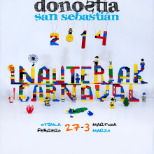 Inauteriak-Carnavales-Donostia. Design, e Design gráfico projeto de Gonzalo Ciaurriz Mañu - 20.08.2014