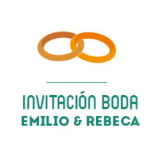 Invitación Boda Emilio&Rebeca. Design, Ilustração tradicional, e Design gráfico projeto de Eva G. Navarro - 20.08.2014