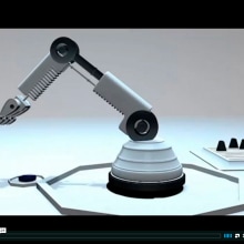 Robot Arm. Un proyecto de 3D de Meriem Hafid Márquez - 24.08.2014