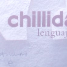Chillida. Un proyecto de Diseño y Diseño editorial de Betsabé Blanco Sánchez - 25.08.2014