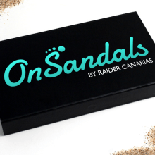 Branding OnSandals by Raider Canarias. Br e ing e Identidade projeto de Mokaps - 26.07.2014