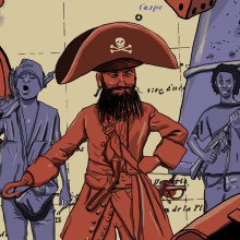 Piratas . Un proyecto de Ilustración tradicional de Ernesto_Kofla - 26.08.2014