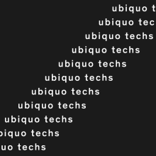 Ubiquo Techs. . Un proyecto de Dirección de arte, Br, ing e Identidad y Diseño gráfico de Tata&Friends - 28.08.2014