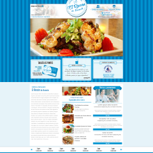Restaurante - Cafetería "El Rincón". Projekt z dziedziny UX / UI, Projektowanie graficzne, Web design, Tworzenie stron internetow i ch użytkownika Texun Estudio de diseño y comunicación - 31.08.2014