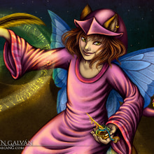 Enchanted Visions IV. Ilustração tradicional, e Design de personagens projeto de Mónica N. Galván - 23.05.2014
