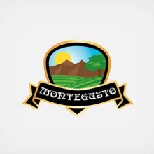 Creacion de logo para Montegusto. Br, ing e Identidade, e Packaging projeto de Salvador Loriente - 01.09.2014