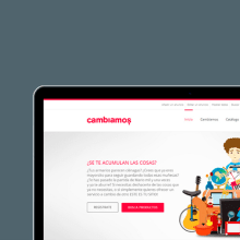 Cambiamos. Br, ing, Identit, and Web Design project by Tintácora Estudio Creativo - 09.01.2014