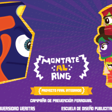 Montate al Ring  >>Propuesta de Campaña de prevención Ferrovial CR<<. Design gráfico, e Design interativo projeto de Karina Ramos - 02.09.2014