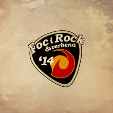 Campaña de promoción del evento: FocyRock'14. Diseño de logo, cartelería, montage de videos y redes sociales. Un proyecto de Diseño gráfico de Francesc Gutiérrez Poyato - 30.04.2014