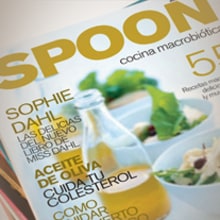 Revista Spoon. Design editorial, e Design gráfico projeto de Marcelo Garolla Artuso - 06.04.2013