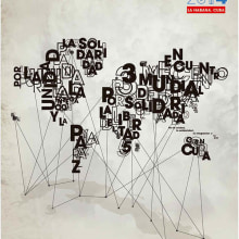 Encuentro Mundial. Een project van  Ontwerp, Traditionele illustratie,  Br, ing en identiteit, Grafisch ontwerp, T y pografie van Ernesto Anton Peña - 07.09.2014