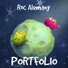 Portfolio. Traditional illustration project by Roc Alemany - 09.07.2014