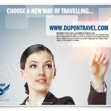 Dupont Travel brand identity. Un proyecto de Dirección de arte, Br e ing e Identidad de Andrea Pettirossi - 08.09.2014