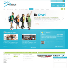 Bylingual International Language School. Un proyecto de Diseño Web y Desarrollo Web de Jose Molina - 10.09.2014