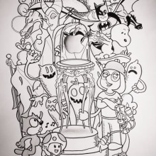 Ilustración Ein Projekt aus dem Bereich Traditionelle Illustration und Bildende Künste von Rodry E. Rodríguez Orts - 10.09.2014