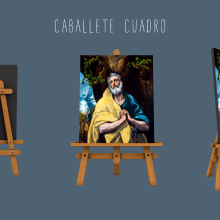 El Greco 2014 - Sello Correos R.A. El Greco. Design, Publicidade, 3D, Animação, e Multimídia projeto de Alejandro Landero Fernández - 09.06.2014