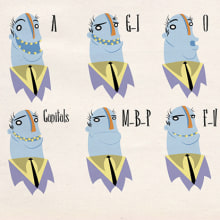 Diseño de personajes. Design de personagens projeto de Antonio Silvestre - 11.09.2014