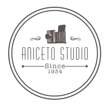 Logotipo Aniceto Studio Photography. Design, Br e ing e Identidade projeto de Eva - 11.09.2014