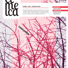 Proyecto editorial: portadas de continuidad y discontinuidad para la revista "Cemeica". Design editorial, e Design gráfico projeto de Noelia Ibarra - 20.01.2014
