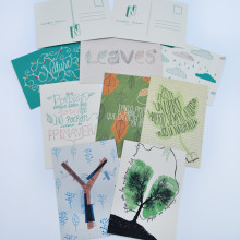Postal-free and T-shirts para promoción. Un projet de Illustration traditionnelle, Design graphique , et Packaging de Noelia Ibarra - 07.04.2014