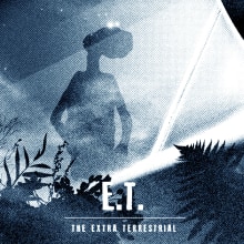 E.T. the Extra-Terrestrial. Un proyecto de Ilustración tradicional y Diseño gráfico de Javier Vera Lainez - 14.09.2014