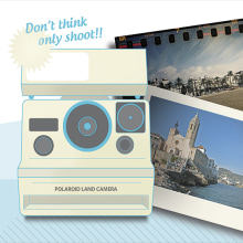 Polaroid & Lomography. Traditional illustration, and Advertising project by Lara Prats Guardiola - 09.14.2014