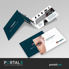 Diseño de brochure para TIEM. Een project van  Ontwerp,  Reclame y Grafisch ontwerp van Portal 3 - 15.09.2014