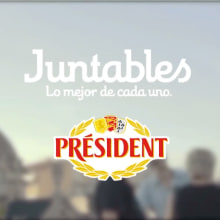 Juntables PRESIDENT. Publicidade, Cinema, Vídeo e TV, e Eventos projeto de Luis Francisco Pérez - 04.07.2014