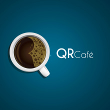 Qr Café . Un projet de Design , Illustration traditionnelle, Publicité, Br, ing et identité , et Design graphique de Ernesto Anton Peña - 16.09.2014
