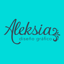 Aleksia. Design, Br, ing & Identit project by Alejandra Alfonso - 09.17.2014
