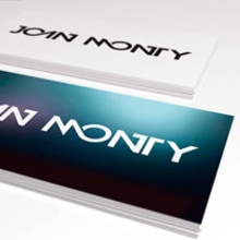 DJ Joan Monty Logo. Design, e Design gráfico projeto de ERBA - 17.09.2014