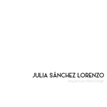 Portfolio. Architecture & Interior Design project by Julia Sanchez Lorenzo - 09.18.2014